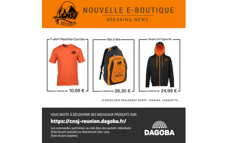  CNSJ-Réunion E-boutique officielle